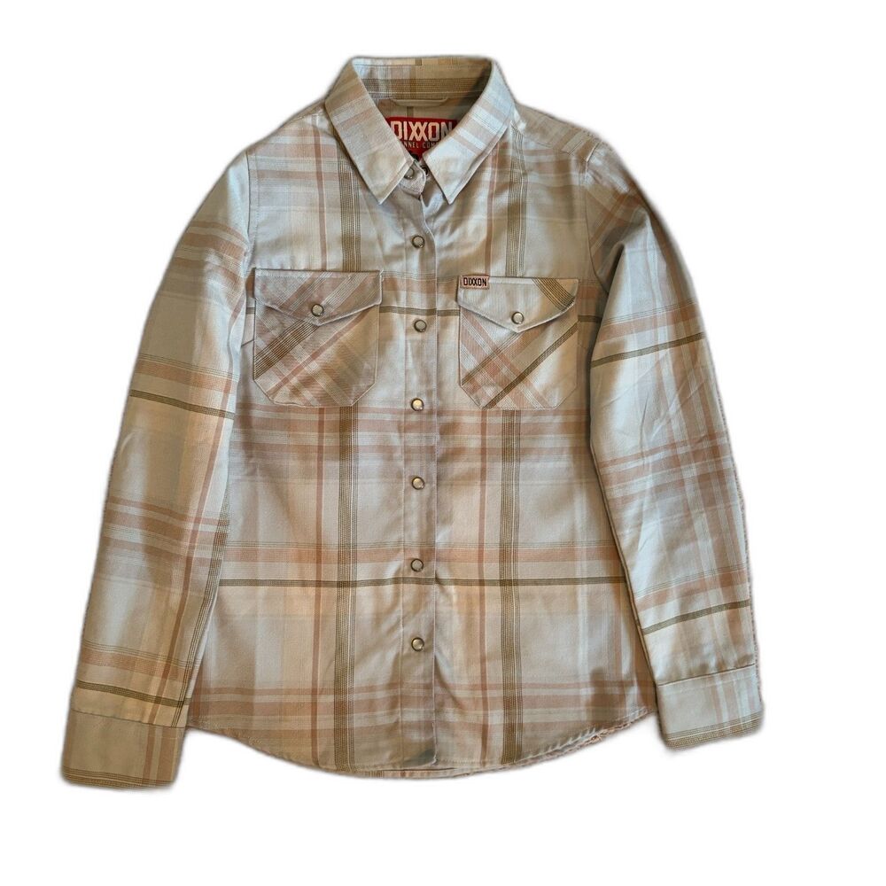 Dixxon Flannel | The Malibu Women's Size Small Pearl Snap Button Front Shirt - Picture 10 of 10
